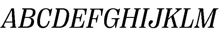 Right Serif Italic Variable 3 Font UPPERCASE