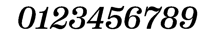 Right Serif Italic Variable 4 Font OTHER CHARS