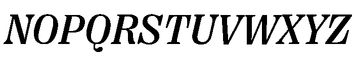Right Serif Italic Variable 4 Font UPPERCASE