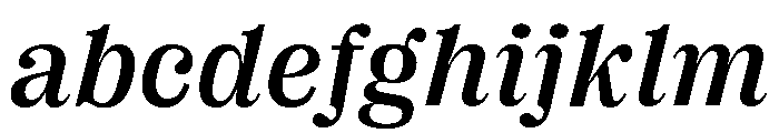 Right Serif Italic Variable 4 FONT