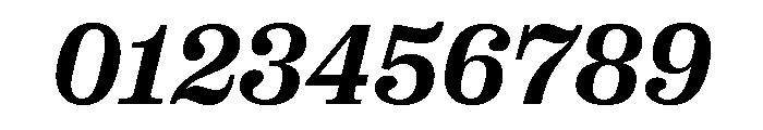 Right Serif Italic Variable 5 Font OTHER CHARS