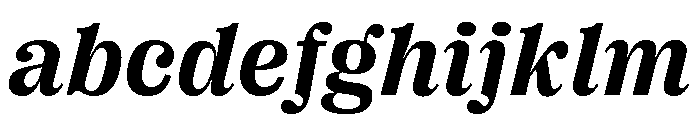 Right Serif Italic Variable 5 FONT
