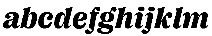 Right Serif Italic Variable 6 FONT