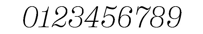 Right Serif Italic Variable Font OTHER CHARS