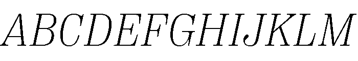 Right Serif Italic Variable Font UPPERCASE