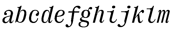 Right Serif Mono Italic Variable 3 FONT