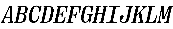 Right Serif Mono Italic Variable 4 Font UPPERCASE