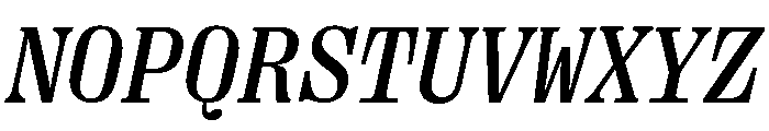 Right Serif Mono Italic Variable 4 Font UPPERCASE