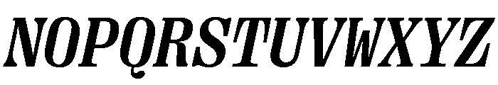 Right Serif Mono Italic Variable 5 Font UPPERCASE