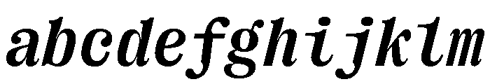 Right Serif Mono Italic Variable 5 FONT