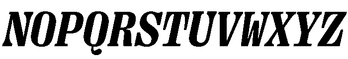 Right Serif Mono Italic Variable 6 Font UPPERCASE