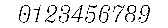 Right Serif Mono Italic Variable Font OTHER CHARS