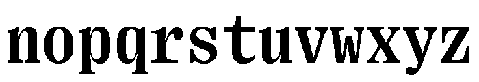 Right Serif Mono Variable 5 Font LOWERCASE