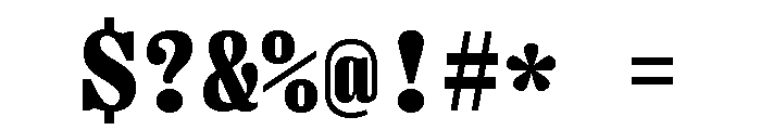 Right Serif Mono Variable 7 Font OTHER CHARS