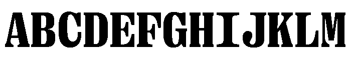Right Serif Mono Variable 7 Font UPPERCASE