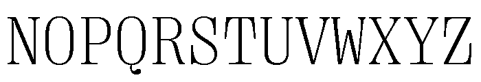 Right Serif Mono Variable Font UPPERCASE