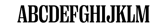 Right Serif Narrow Variable 5 Font UPPERCASE