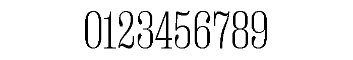 Right Serif Narrow Variable Font OTHER CHARS
