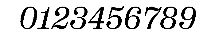 Right Serif Regular Italic Font OTHER CHARS