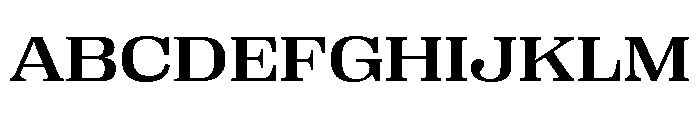 Right Serif Spatial Medium Font UPPERCASE