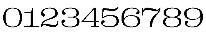 Right Serif Spatial Variable 2 Font OTHER CHARS