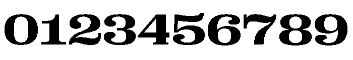 Right Serif Spatial Variable 5 Font OTHER CHARS