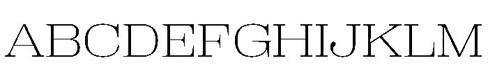 Right Serif Spatial Variable Font UPPERCASE