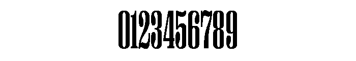 Right Serif Tall Variable 5 Font OTHER CHARS