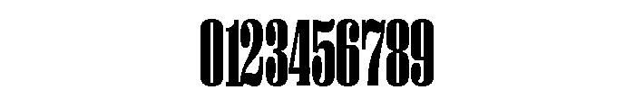 Right Serif Tall Variable 7 Font OTHER CHARS