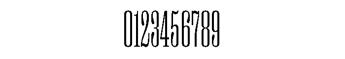 Right Serif Tall Variable Font OTHER CHARS