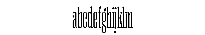 Right Serif Tall Variable FONT