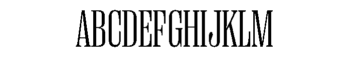 Right Serif Tight Variable 2 Font UPPERCASE