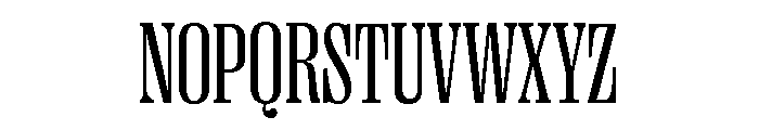 Right Serif Tight Variable 3 Font UPPERCASE