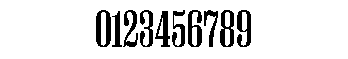 Right Serif Tight Variable 4 Font OTHER CHARS