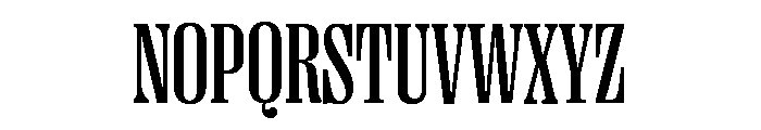 Right Serif Tight Variable 4 Font UPPERCASE