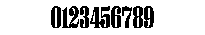 Right Serif Tight Variable 7 Font OTHER CHARS