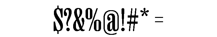 Right Serif Variable 11 Font OTHER CHARS