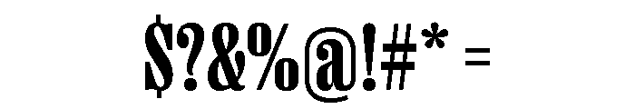 Right Serif Variable 13 Font OTHER CHARS