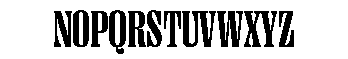 Right Serif Variable 13 Font UPPERCASE
