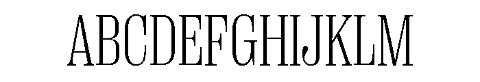 Right Serif Variable 15 Font UPPERCASE