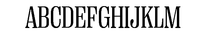 Right Serif Variable 17 Font UPPERCASE