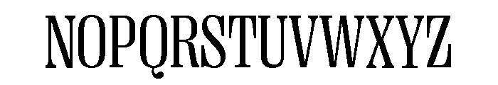 Right Serif Variable 17 Font UPPERCASE