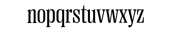 Right Serif Variable 17 Font LOWERCASE