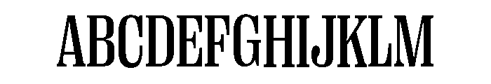 Right Serif Variable 18 Font UPPERCASE