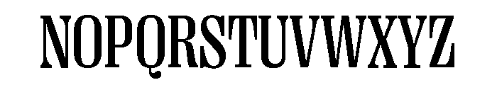 Right Serif Variable 18 Font UPPERCASE