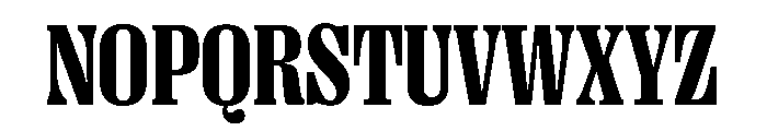 Right Serif Variable 20 Font UPPERCASE
