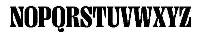 Right Serif Variable 21 Font UPPERCASE