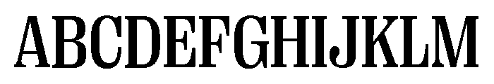 Right Serif Variable 25 Font UPPERCASE