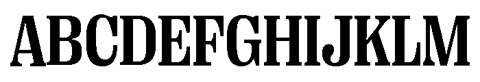 Right Serif Variable 26 Font UPPERCASE