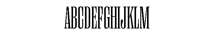 Right Serif Variable 2 Font UPPERCASE